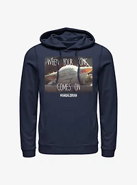 Star Wars The Mandalorian Song Meme Hoodie