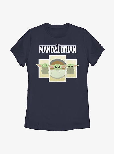 Star Wars The Mandalorian Child Boxes Womens T-Shirt