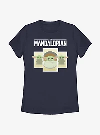 Star Wars The Mandalorian Child Boxes Womens T-Shirt