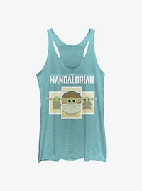 Star Wars The Mandalorian Child Boxes Womens Tank Top