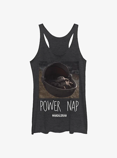 Star Wars The Mandalorian Power Nap Womens Tank Top