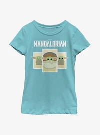Star Wars The Mandalorian Child Boxes Youth Girls T-Shirt