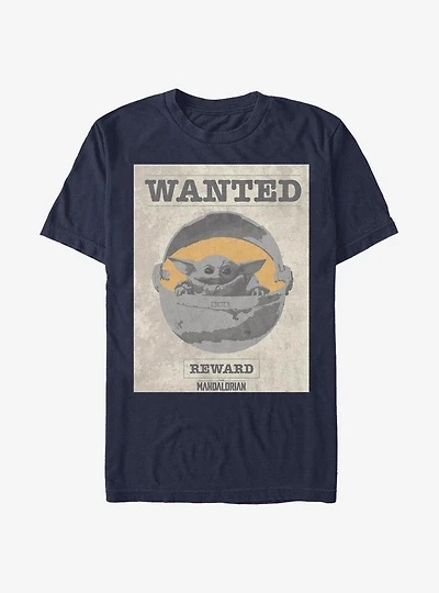Star Wars The Mandalorian Wanted Child T-Shirt