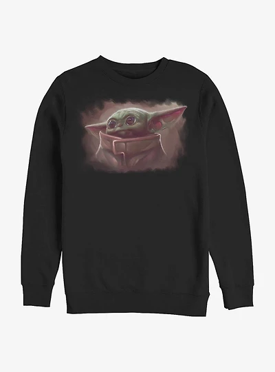 Star Wars The Mandalorian Cute Painting Sweatshirt