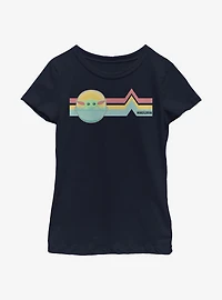 Star Wars The Mandalorian Rainbow Child Youth Girls T-Shirt