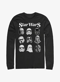 Star Wars Trooper Helms Long-Sleeve T-Shirt