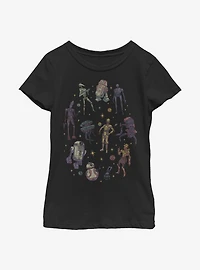 Star Wars Sidekick Circle Youth Girls T-Shirt