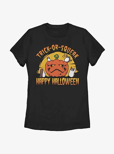 Star Wars Episode VIII: The Last Jedi Trick Or Squeak Womens T-Shirt