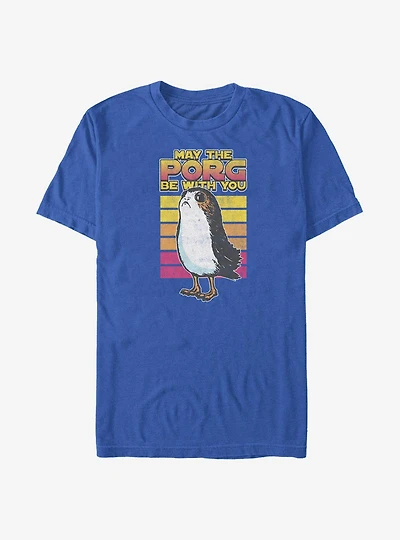 Star Wars Episode VIII: The Last Jedi Retro Porg Big Halftones T-Shirt
