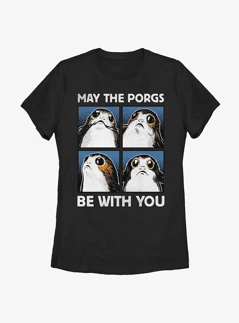 Star Wars Episode VIII: The Last Jedi Connect Porg 2 Womens T-Shirt