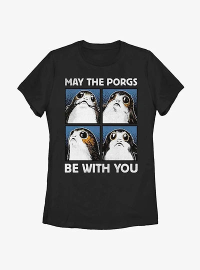 Star Wars Episode VIII: The Last Jedi Connect Porg 2 Womens T-Shirt
