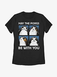 Star Wars Episode VIII: The Last Jedi Connect Porg 2 Womens T-Shirt