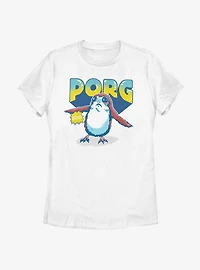 Star Wars Episode VIII: The Last Jedi Porg Womens T-Shirt