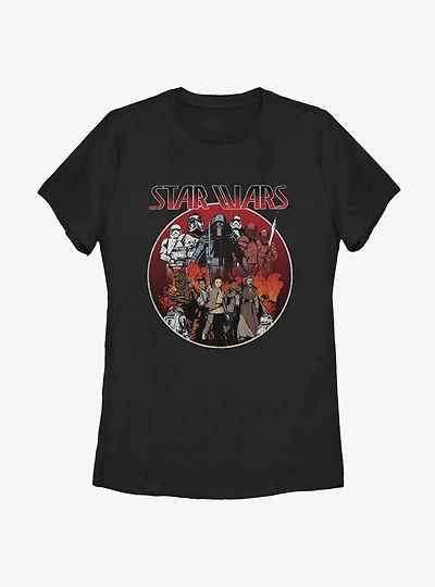 Star Wars Episode VIII: The Last Jedi Sw Groups Womens T-Shirt