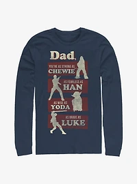 Star Wars Dad Is Long-Sleeve T-Shirt