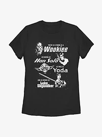 Star Wars Dad Force Womens T-Shirt