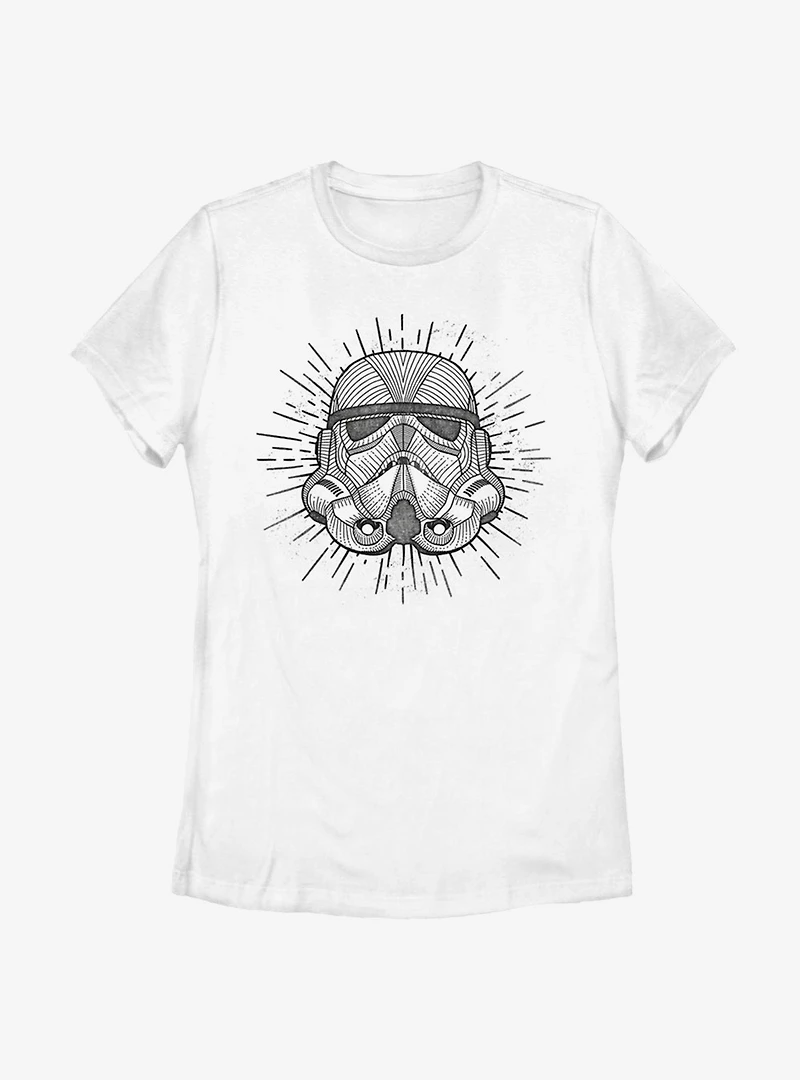 Star Wars Hipster Trooper Womens T-Shirt