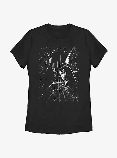 Star Wars Vader Space Womens T-Shirt