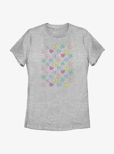 Star Wars Candy Hearts Womens T-Shirt