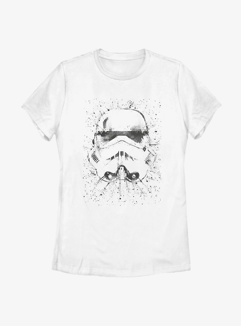 Star Wars Stormtrooper Space Womens T-Shirt
