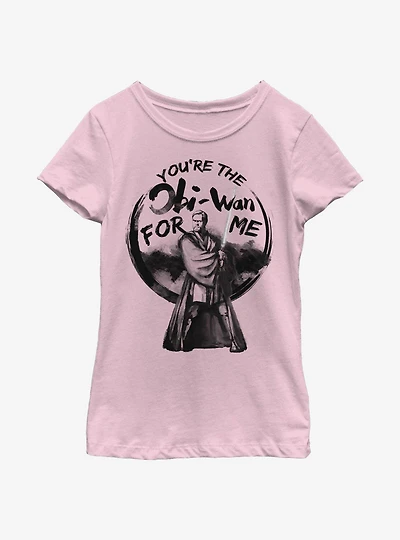 Star Wars Obiwan For Me Youth Girls T-Shirt