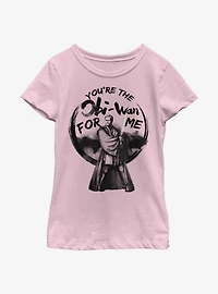 Star Wars Obiwan For Me Youth Girls T-Shirt