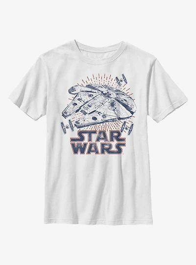 Star Wars Falcon Rays Youth T-Shirt