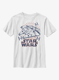 Star Wars Falcon Rays Youth T-Shirt