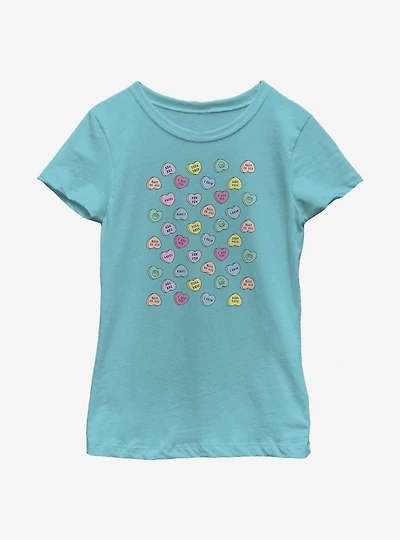 Star Wars Candy Hearts Youth Girls T-Shirt