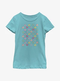 Star Wars Candy Hearts Youth Girls T-Shirt