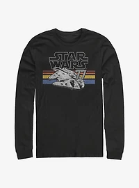 Star Wars Falcon Stripes Long-Sleeve T-Shirt
