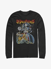 Star Wars Japanese Text Long-Sleeve T-Shirt