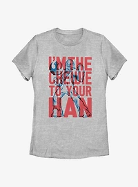 Star Wars Chewie To Han Womens T-Shirt