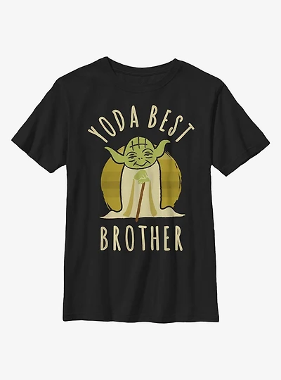 Star Wars Best Brother Yoda Says Youth T-Shirt