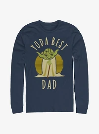 Star Wars Best Dad Yoda Says Long-Sleeve T-Shirt