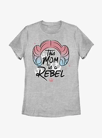 Star Wars Rebel Leia Mom Womens T-Shirt