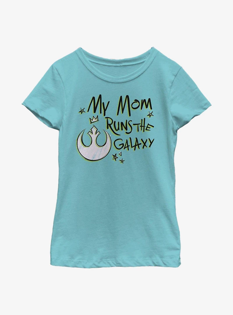 Star Wars This Mom Rules Youth Girls T-Shirt