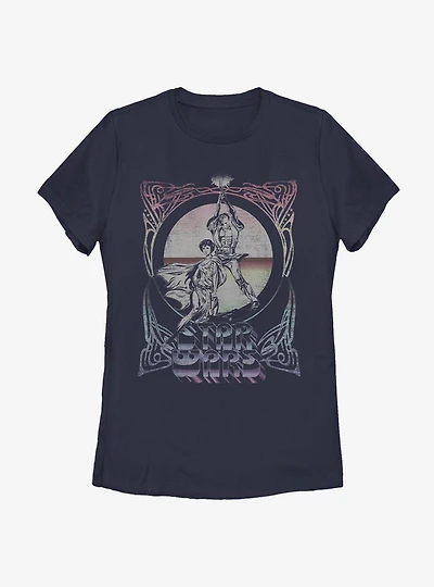 Star Wars Vintage Womens T-Shirt