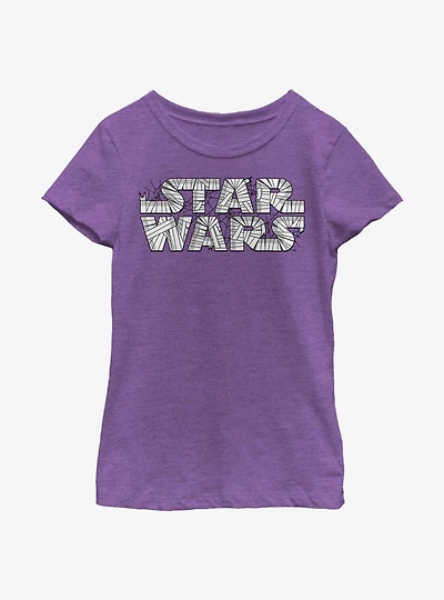 Star Wars Wrap Youth Girls T-Shirt