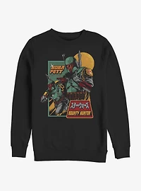 Star Wars The Mandalorian Japanese Text Sweatshirt