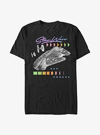 Star Wars Inverse Falcon 44 T-Shirt