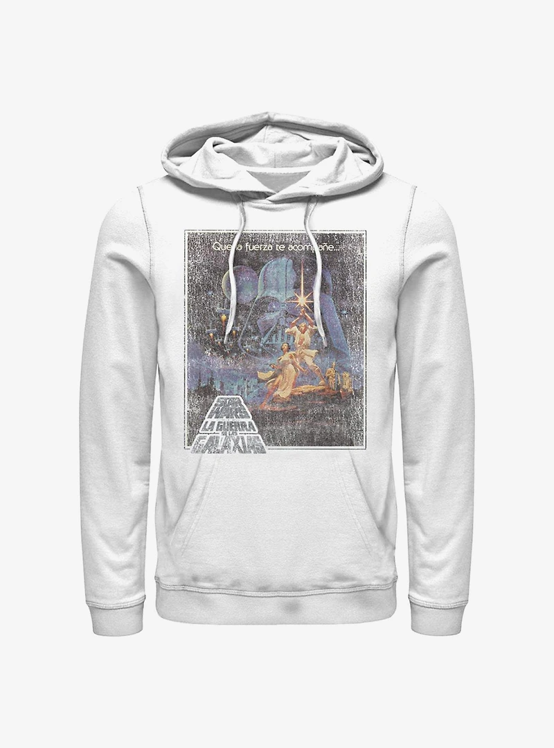 Star Wars Que La Fuerze Te Acompane Hoodie