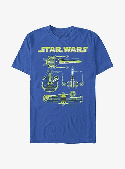 Star Wars Ship Spec T-Shirt