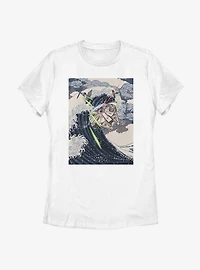 Star Wars Space Wave Womens T-Shirt