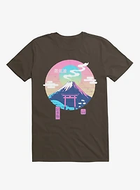 Fuji Wave Brown T-Shirt