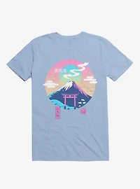 Fuji Wave Light Blue T-Shirt