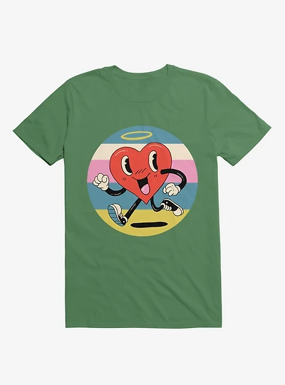 Grateful Heart Kelly Green T-Shirt