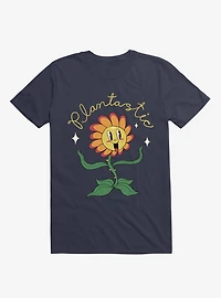 Plantastic Day! Navy Blue T-Shirt