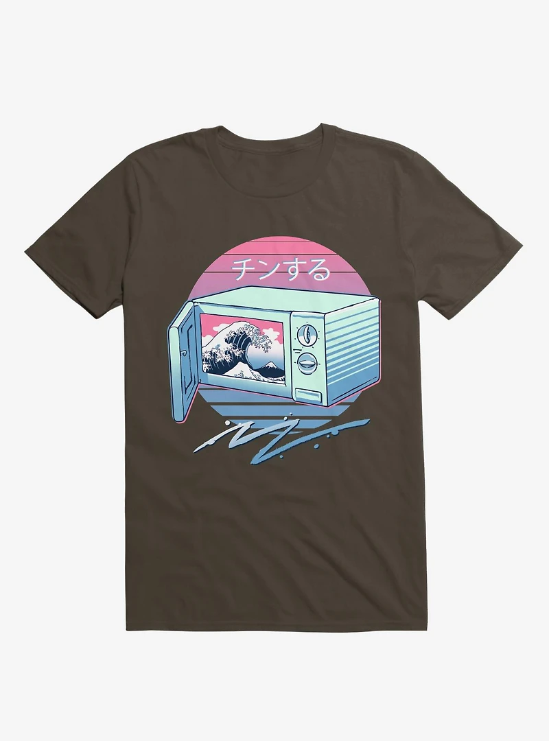 The Micro Wave! Brown T-Shirt