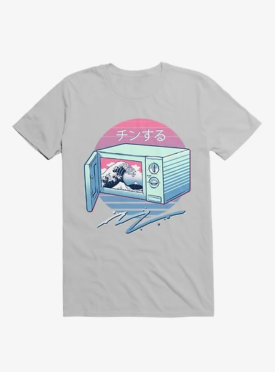 The Micro Wave! Ice Grey T-Shirt